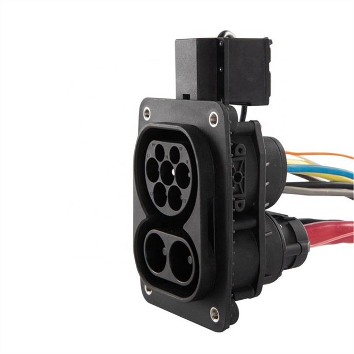 80A 125A 150A 200A 250A 300A 350A Electric Car EV Inlet Socket 80A 125A 150A 200A 250A 300A 350A Electric Car EV Inlet Socket